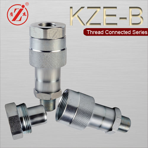 Carbon Steel Thread-To-Connect 700 Bar High Pressure Hydraulic Quick Disconnect Coupling