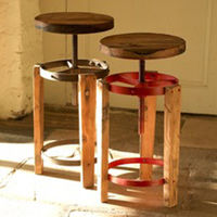 Iron Round Stool