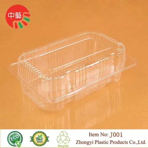 Clear Blister Clamshell Packaging Plastic Food Container