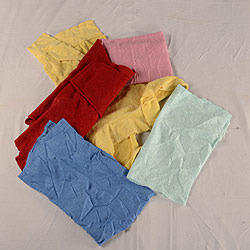 Colour Fleece Cotton Rags