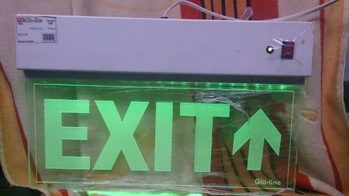 LED Laser Etched Signage