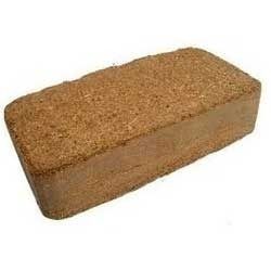 Coir Pith Briquettes - 20x10x5 cm, 650gm Weight | 8:1 Compression Ratio, Less than 20% Moisture Content