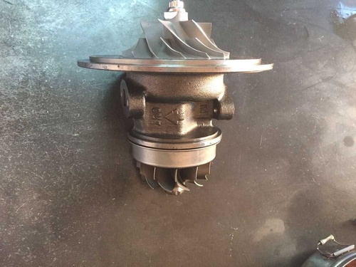 51 Turbocharger Core - Silver Grey, 4x5x8 cm Dimensions | Sand Casting, Fitting Warranty, 1 Year Working Life, 4 kg Weight