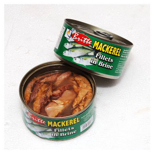 Canned Food Britte Mackerel