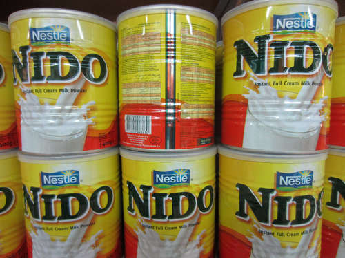  Nido Red Cap 1+ और White Cap Milk Powder