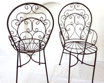 Wrought Iron Garden Chairs