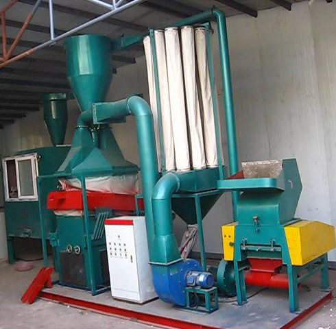Insulated Wire Shredding Granulating And Recycling System