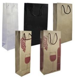 Paper Wine Bottle Bags