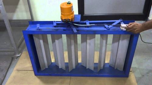 Pneumatically Operated Multi Louver Damper