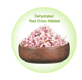 Dehydrated Red Onion Kibbled