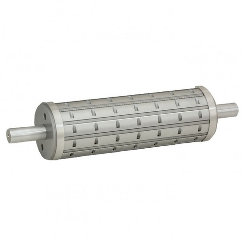 Removable Sheeting and Perforating Cylinders - High-Alloy Tool Steel, Precision-Cut Blades , Through-Hardened Bearers for Secure Blade Assembly