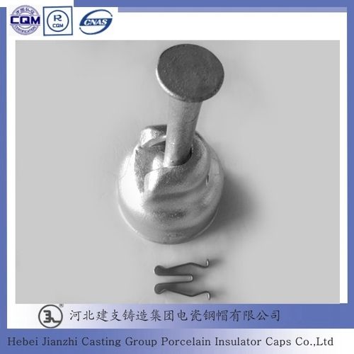 Ball And Socket Type Metallic Fittings For Ceramic Insulator