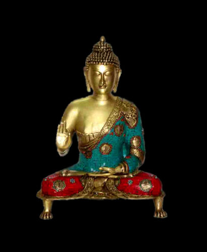 Buddha Sitting Sakyamuni 3 Legs Statues (MB-2462A)