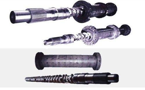 PVC, PE, PP and WPC Single Screw Barrel