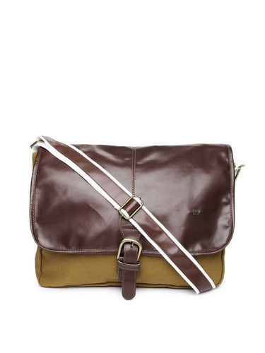 Khaki Messenger Bag