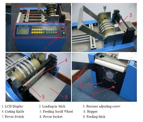 Zipper Manufacturing And Cutting Machine