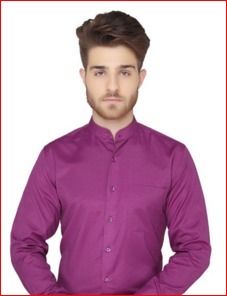 Purple Slim Fit Shirt