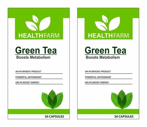 Healthfarm Green Tea Extract Capsule-pack Of 2