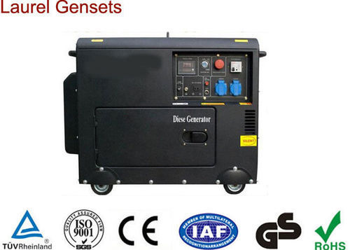 Single And Three Phase Diesel Generator 5.5kw Electric Start With Battery  at Best Price in Guangzhou