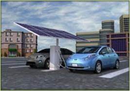 Solar Power Fuel Station