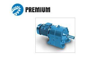 helical geared motor