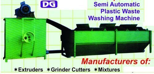 Plastic Scrap Washing Machine - Superior Grade Stainless Steel , High Power Motor with Low Maintenance Requirements