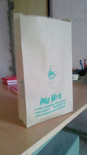 Printed Gusseted Paper Bags