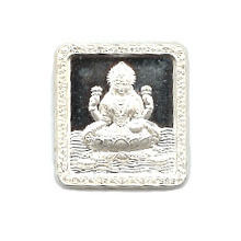 Laxmi Devi Silver Frame Coin 