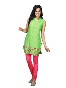 Green Kurta