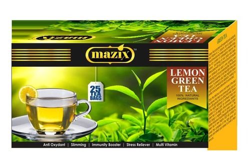 Mazix Lemon Green Tea (25 Tea Bags)