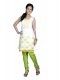 White and Green Kurti