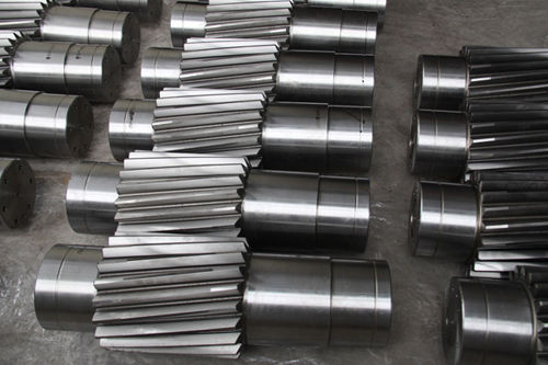 Customized Large Hard Surface Gear Shafts