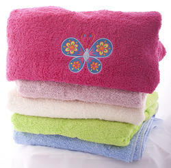 Embroidered Bath Towel