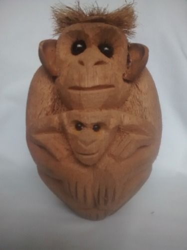 Coconut Crafted Monkey