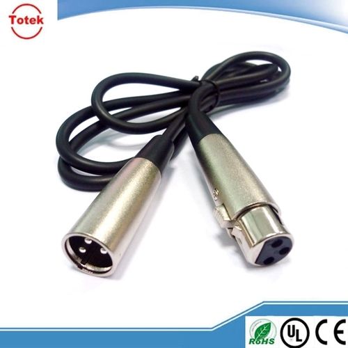 Audio Video Cable - 3pin XLR Male to Female Splitter, Optional Lengths | Professional Grade Connectors for Audio and Lighting Applications