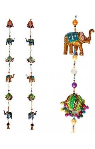 Elegant Elephant Door Hanging Pair