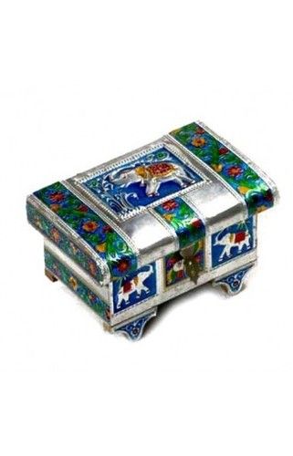 Meenakari Jewellary Box