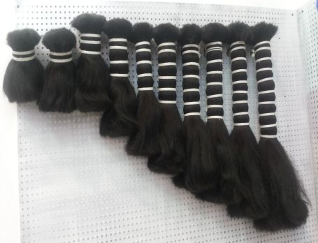 Non Remy Double Drawn Human Hair