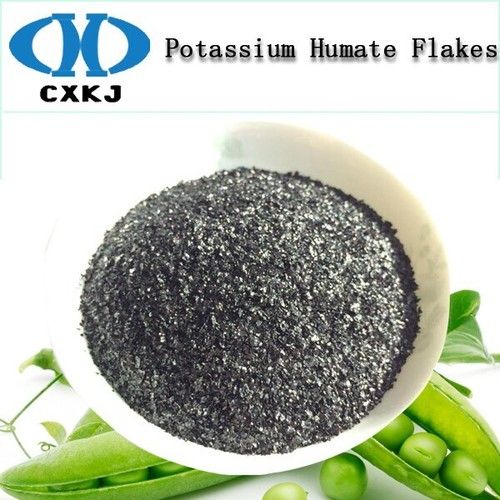 Potassium Humate Flakes with Fulvic Acid