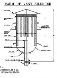 Start Up Vent Silencer