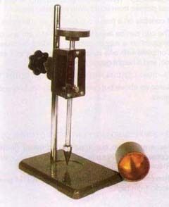 Cone Penetrometer - Heavy-Duty Metal Construction , Accurate Measurement for Liquid Limit Determination of Sandy Soils