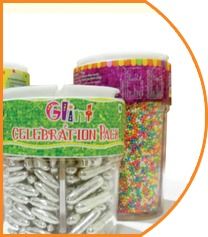 Assorted Pack Mixed Edible Confetti