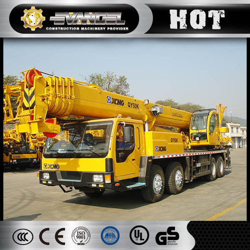 उच्च लोकप्रियता Xcmg 50 टन मोबाइल ट्रक क्रेन QY50KA