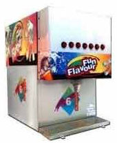 Multiple Flavored Soda Machine