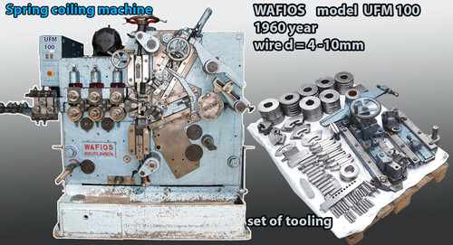 Spring Coiling Machine WAFIOS UFM 100