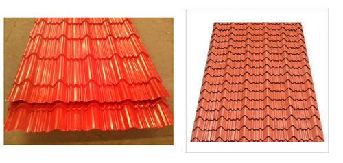 Tile profiled Steel Roofing Sheets