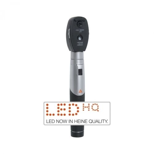 Mini 3000 LED Ophthalmoscope With Handle