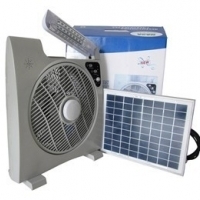 Solar DC Fan And Cooler Set
