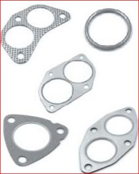 Blue And Black Exhaust Gaskets