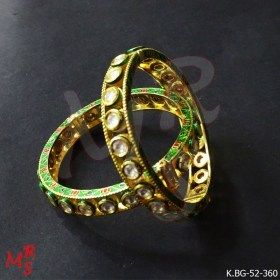 Meena Kundan Bangles